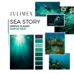 Julimex Sea Story Simple Maxi kalhotky S-2XL zelená-zelená XL