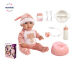 Mamido Panenka miminko s nočníkem a příslušenstvím Baby Doll MT1220