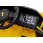 Mamido Elektrické autíčko Porsche Spyder RS 718 lakované žluté