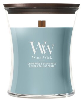 Vonná svíčka ve skle střední Cedarwood & Ocean Moss