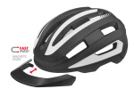 Cyklistická přilba TAKE-OFF, černá/bílá mat (pro obvod hlavy 58-61 cm)