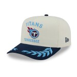 New Era Pánská kšiltovka Tennessee Titans NFL 2025 Draft 9FIFTY A-Frame Snapback - Béžová