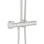 GROHE - Euphoria Sprchový set 310 s termostatem, 3 proudy, supersteel 26075DC0