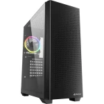 Sharkoon VS9 RGB černá / ATX / 2x USB 3.0 / 1x USB-C / 3x 120mm / bez zdroje / průhledná bočnice (4044951039111)
