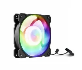 1stCOOL Statický RGB ventilátor 12cm / Ventilátor / 120mm / RGB / 3+4pin (F12-RGB-ST)