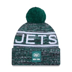 New Era Pánská zimní čepice New York Jets NFL Throwback 2025 Sideline Sport Knit