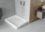 MEXEN - Rio sprchová vanička obdélníková 100x80, bílá 45108010