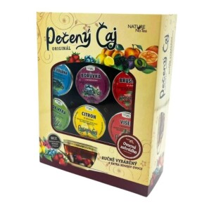 Notea Dárkové balení pečených čajů 12ks Ovocná zahrádka