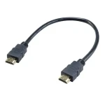 AKASA HDMI 2.0 (M) - HDMI 2.0 (M) 0.3m černá / 4K@60Hz / 18Gbps (AK-CBHD25-30BK)