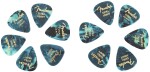 Fender 351 Shape Picks, Extra Heavy, Ocean Turquoise