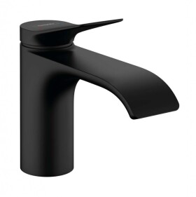 HANSGROHE - Vivenis Umyvadlová baterie 80, s výpustí, EcoSmart, matná černá 75010670