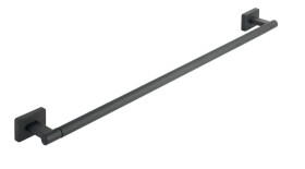 NOVASERVIS - Držák ručníků GRETA 600 mm, gun metal AGR09GM