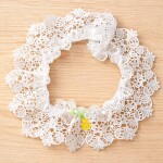 DumDekorace Dekorativní krajka do velikonočního košíku v několika velikostech Priemer: 20 cm