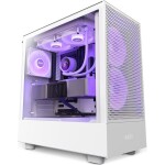 NZXT Kraken 240 RGB bílá / 2x120mm / Fluid Dynamic Bearing / 2800 RPM / 33.88 CFM / RGB / LCD / AMD + Intel (RL-KR240-W1)