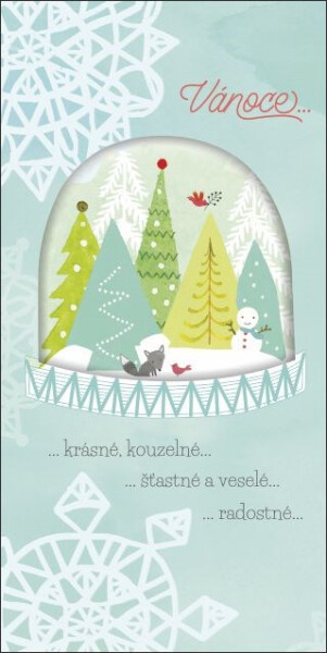 Money gift - Zvířátka a stromečky