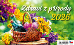 Stolní kalendář 2026 Helma - Zdraví z přírody, 14denní