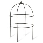 Garden Trading Kovová podpora pro rostliny Domed Plant Support, šedá barva, kov