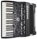 Hohner Amica Forte III 72 Black Silent Key
