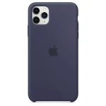 Apple iPhone 11 Pro Max Silicone Case Midnight Blue MWYW2ZM/A