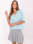 Jumper MI SW 2103.07 světle modrý jedna velikost