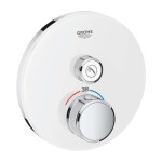 GROHE - Grohtherm SmartControl Termostatická sprchová baterie pod omítku s 1 ventilem, měsíční bílá 29150LS0