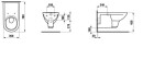 Laufen - Pro Liberty Závěsné WC, 700x360 mm, s LCC, bílá H8209544000001