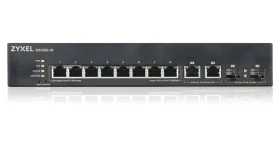 ZyXEL GS2220-10 / Switch / 8-port GbE / Managed L2 / 2x SFP Uplink / Fanless (GS2220-10-EU0101F)