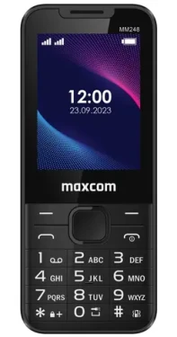 Maxcom Classic MM248 4G / Tlačítkový telefon / 2,4" / Dual SIM / microSD / FM rádio / 1000 mAh (MAXCOMMM2484G)