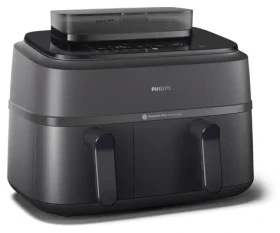 Philips NA550/00 černá / Horkovzdušná fritéza / dvojitý koš / funkce páry / 2750 W / 9 l (001895060000)