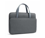Tomtoc Premium Briefcase – 14" MacBook Pro (2021), šedá EDF_1894059
