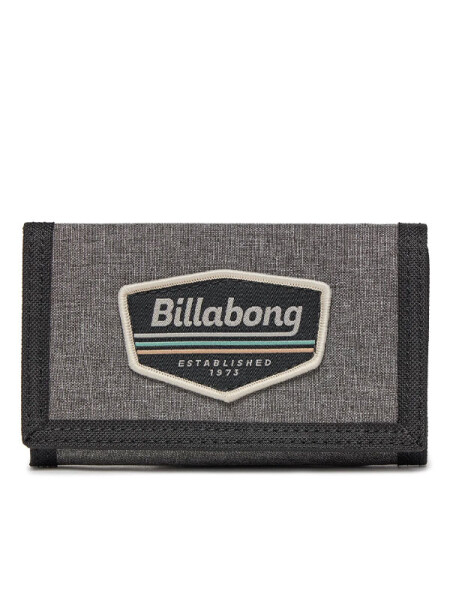 Billabong WALLED LITE grey heather pánská peněženka