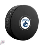 Inglasco / Sherwood Podpisový puk Vancouver Canucks NHL Autograph