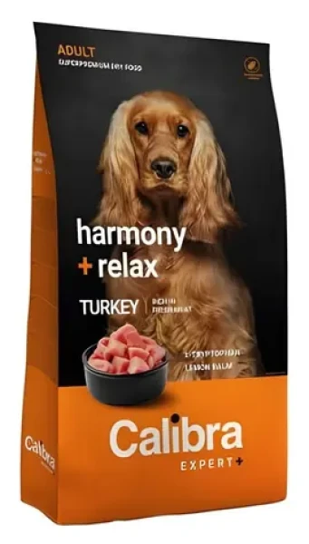 Calibra Dog EXPERT+ Adult Harmony+Relax krůtí 12 kg / Granule pro psy / psychická pohoda a klid
