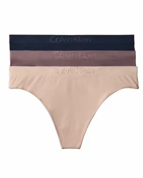 Dámská bezešvá tanga Calvin Klein QD52113