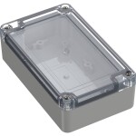 TRU COMPONENTS TC-10860704 univerzální pouzdro 125 x 75 x 37.20 ABS-PC světle šedá 1 ks