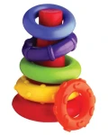 Playgro Plastové navlékací kroužky