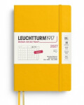 Měsíční plánovač Zápisník Sunflower, Paperback B6+ 2027, 16 Months, Softcover, anglicky