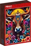 ALIPSON Puzzle Kráva a tajemství květin