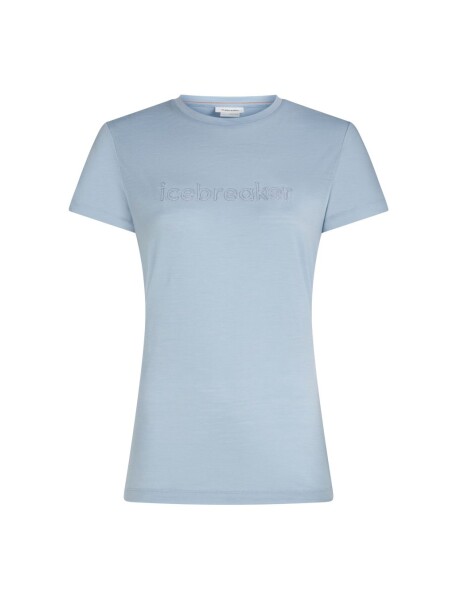 ICEBREAKER Wmns Merino 150 Tech Lite SS Tee IBStitchlin, Zinc Blue velikost: L