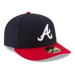 New Era Pánská kšiltovka Atlanta Braves MLB Authentic Low Profile 59FIFTY Fitted Home Velikost: 7 1/8