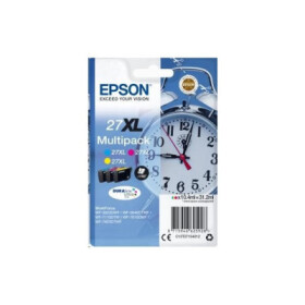 Inkoust EPSON ink Multipack 3-colour "Budík" 27XL DURABrite Ultra Ink EDF_1091293