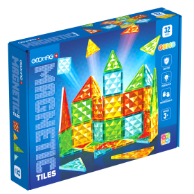 Geomag Magnetic Tiles 32 dílků - Geomag
