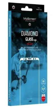 MyScreen DIAMOND GLASS EDGE Full Glue černá / Ochranné tvrzené sklo / Google Pixel 9a / 9H / Lepení přes celý displej (MD10070TG DEFG BLACK)