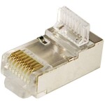 Intellinet 502344 Intellilnet 100ks Cat6 modulární zástrčky RJ45 UTP, 2-bodový žíla kontakty pro dráty 100 adaptér pro Beche 502344 krimpovací kontakt Počet