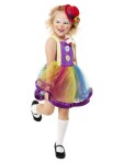 Ptakoviny.cz Dětský kostým Klaunice Velikost: 3-4 roky