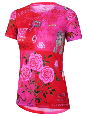 Sportovní triko CYCOLOGY Zadie, dámské, krátký rukáv (Motiv Zadie, velikost M)
