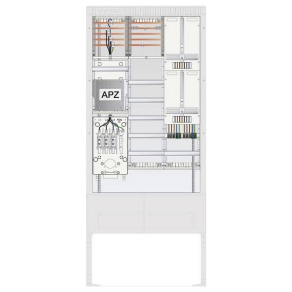 ABN SZ207ZA2502R Venkovní rozvodnice s elektroměrem Obsah 1 ks