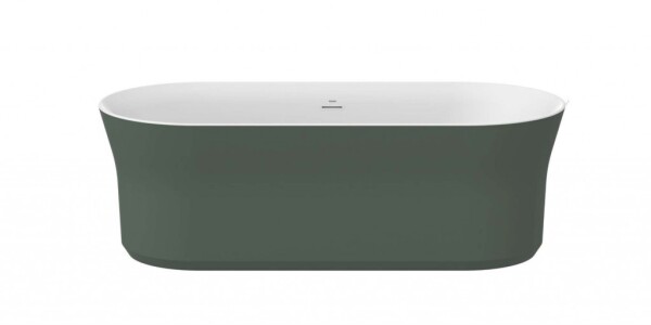 RAVAK - Ypsilon Volně stojící vana, 180x80 cm, Grey Green/bílá XC00100052