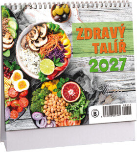 Stolní kalendář mini 2027 Aria Zdravý talíř
