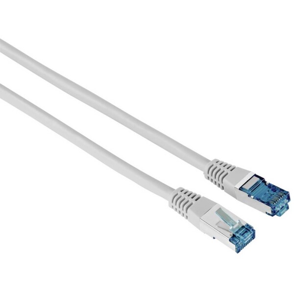 Hama 00200923 RJ45 síťové kabely, propojovací kabely CAT 6 F/UTP 3 m šedá stíněný 1 ks